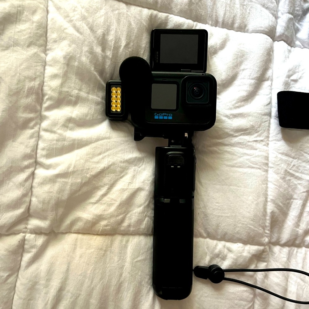 GoPro Hero10 w/ accessories & backpack